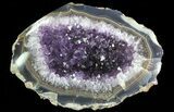 Purple Amethyst Geode - Uruguay #66701-1